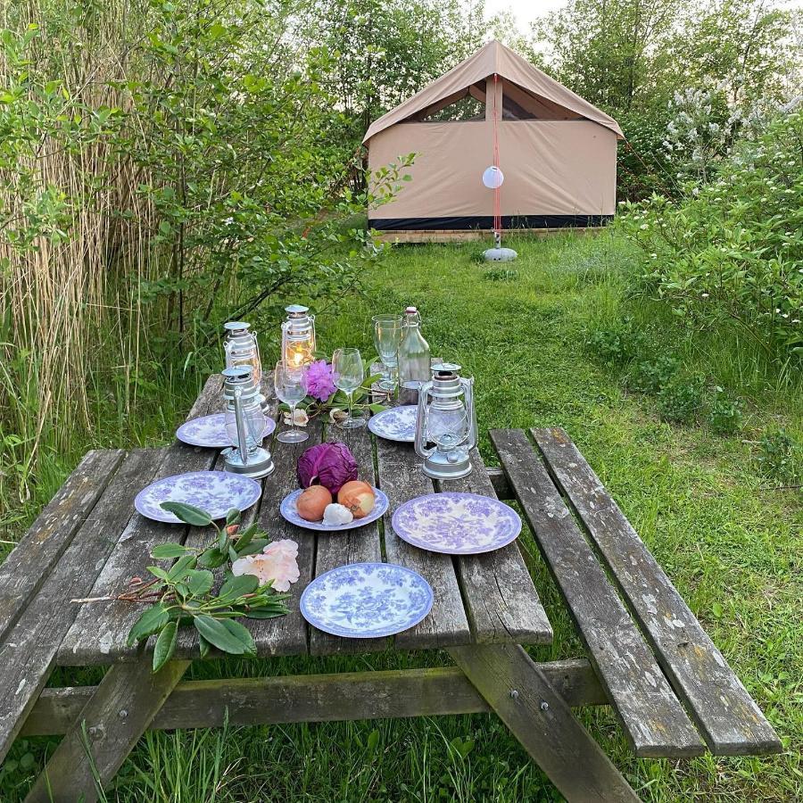 Naturlig Pa Korsgarden Glamping Nysted Buitenkant foto