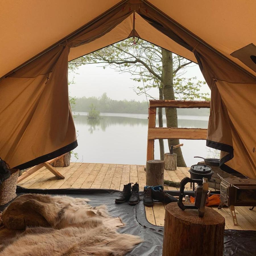 Naturlig Pa Korsgarden Glamping Nysted Buitenkant foto