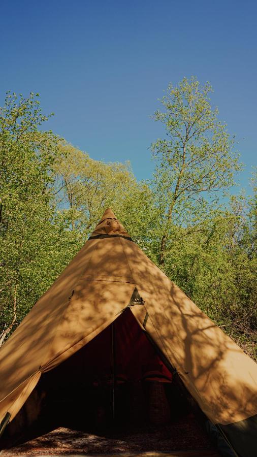 Naturlig Pa Korsgarden Glamping Nysted Buitenkant foto