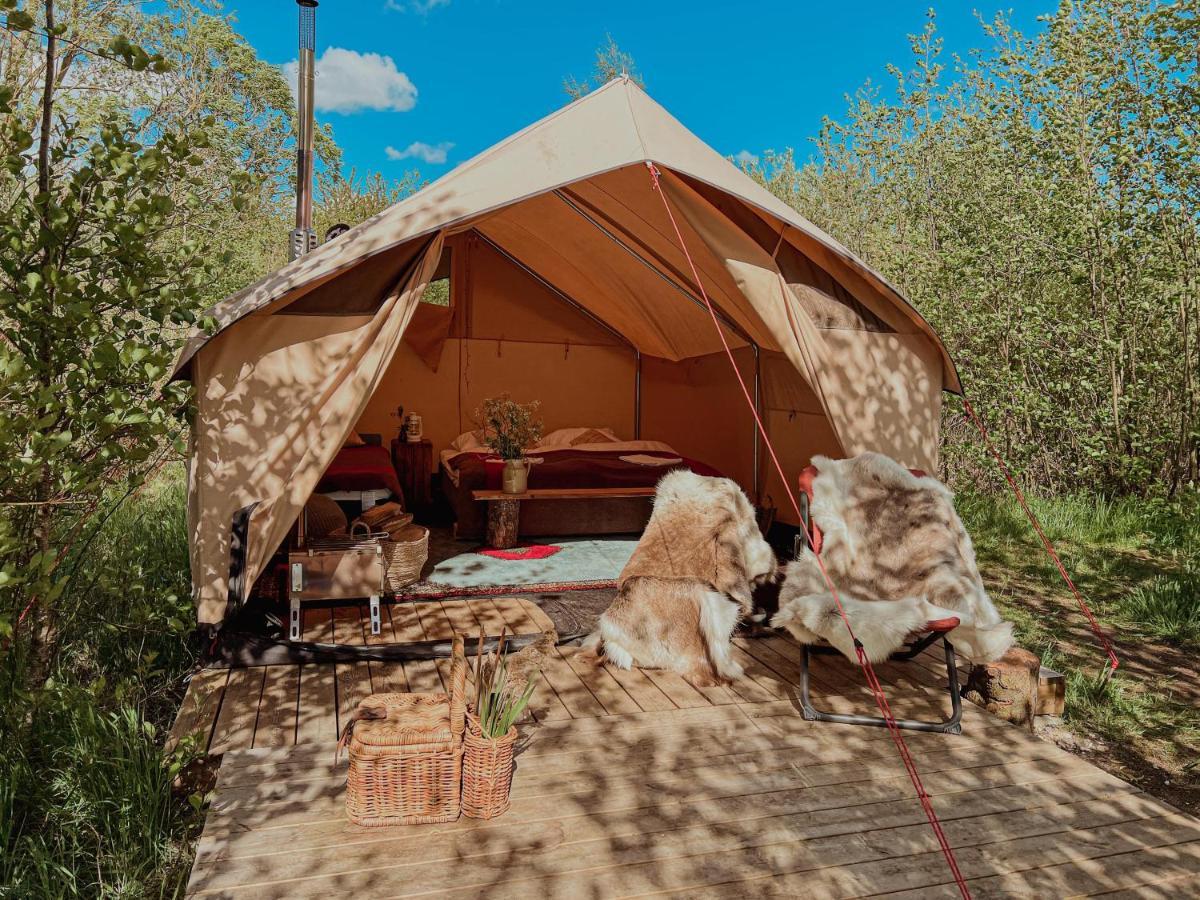 Naturlig Pa Korsgarden Glamping Nysted Buitenkant foto