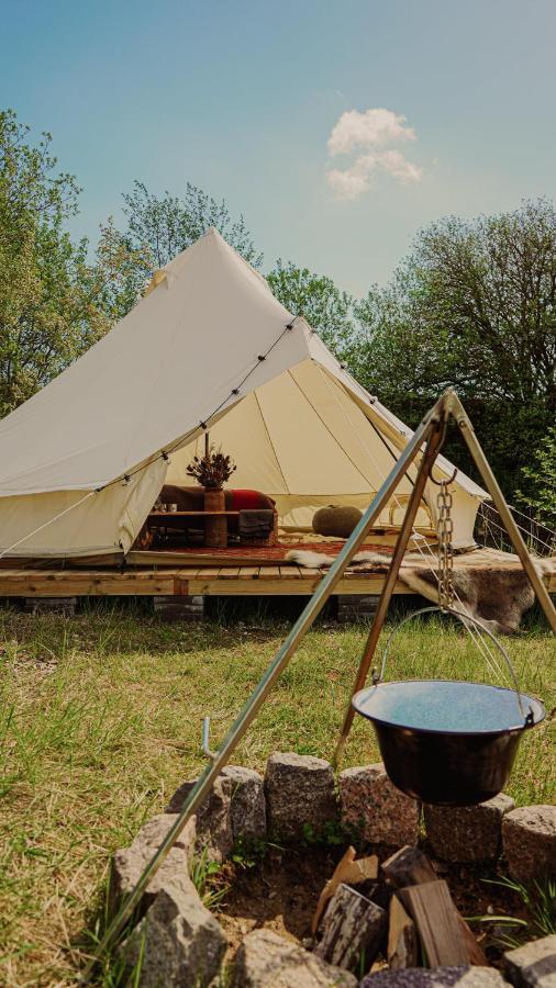 Naturlig Pa Korsgarden Glamping Nysted Buitenkant foto