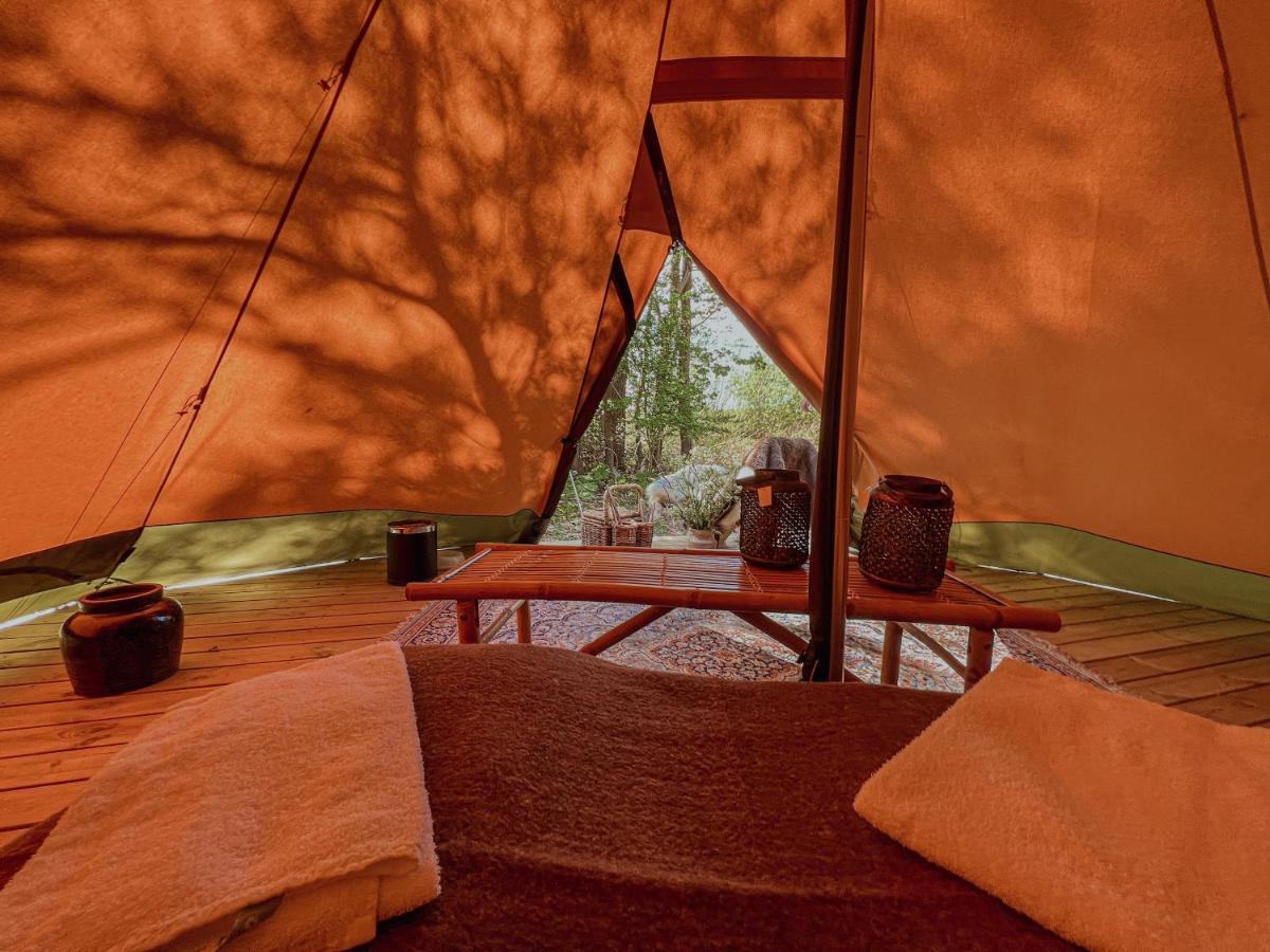 Naturlig Pa Korsgarden Glamping Nysted Buitenkant foto