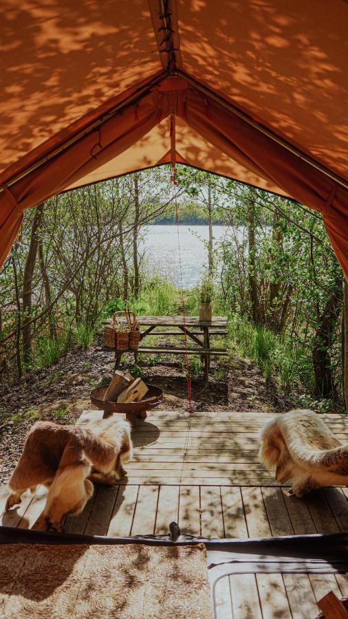 Naturlig Pa Korsgarden Glamping Nysted Buitenkant foto