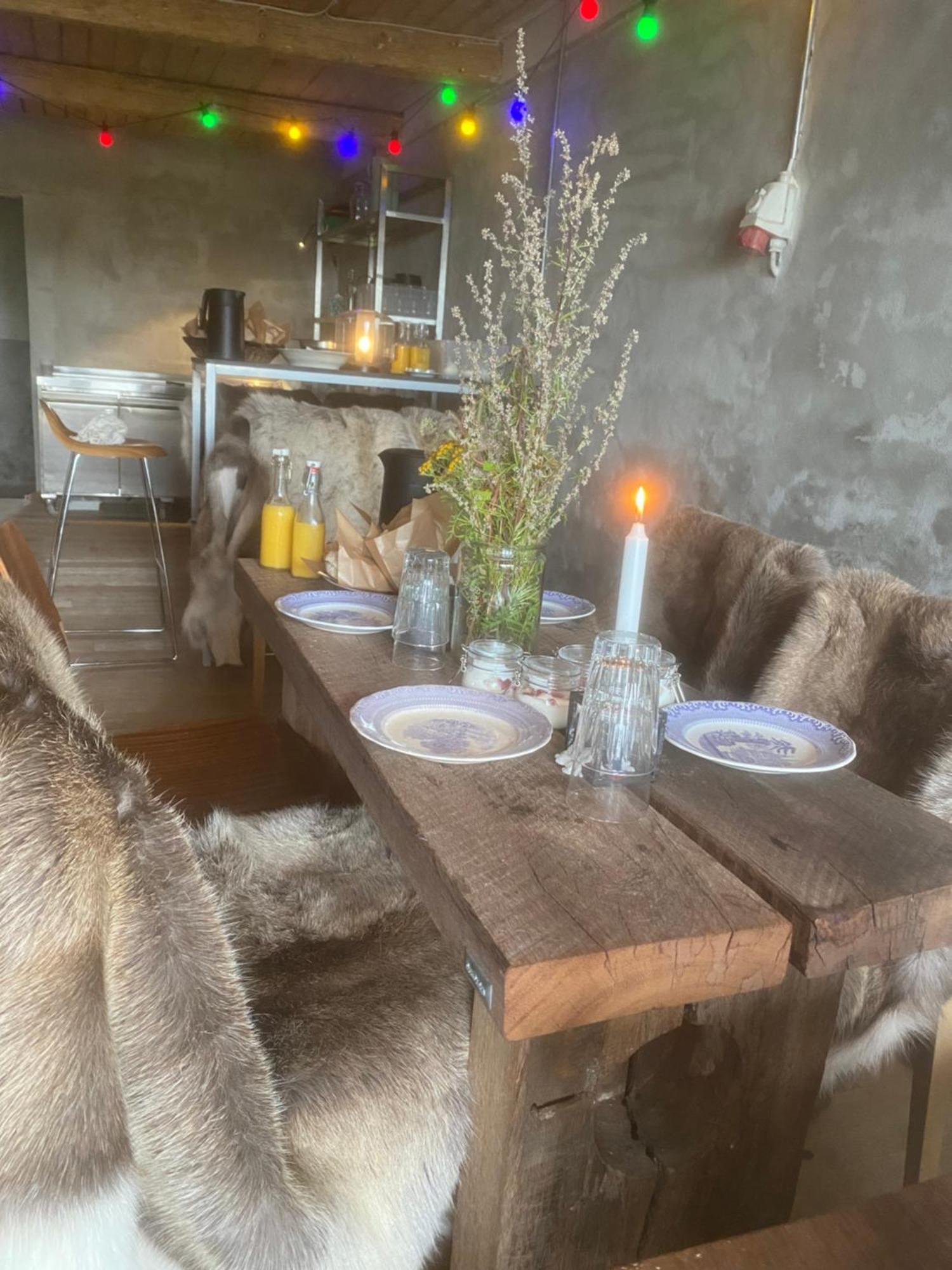 Naturlig Pa Korsgarden Glamping Nysted Buitenkant foto