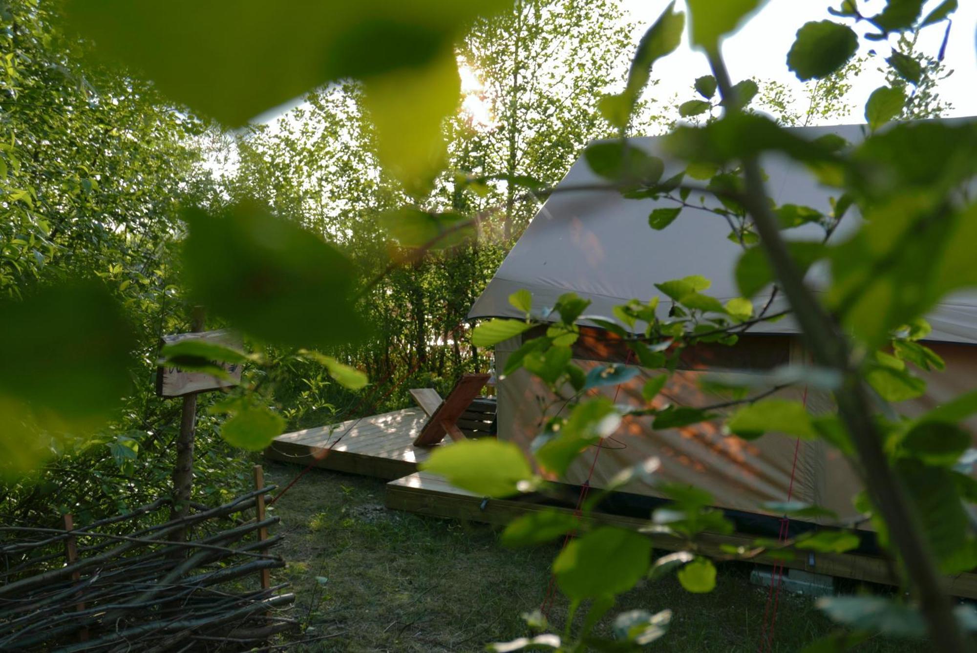 Naturlig Pa Korsgarden Glamping Nysted Buitenkant foto