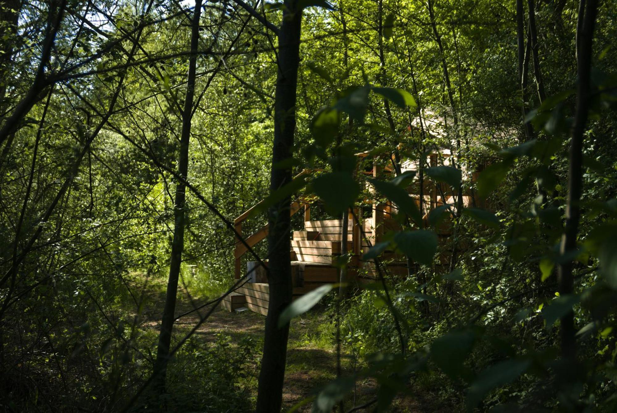 Naturlig Pa Korsgarden Glamping Nysted Buitenkant foto